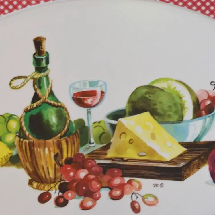 VINTAGE SERVING 
HOSTING TRAY PLATTER 
By Brookpark