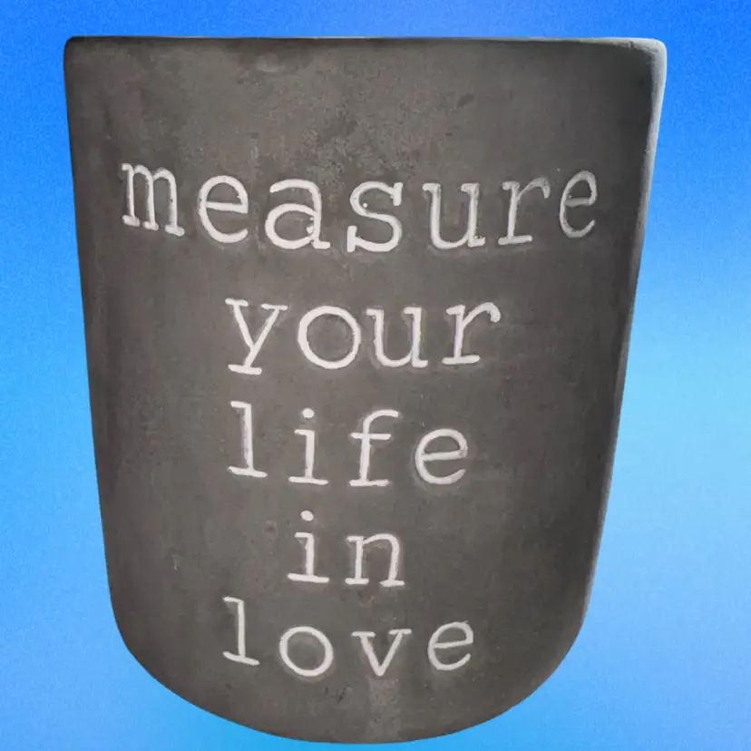 Farmhouse Cement Utensil Holder
