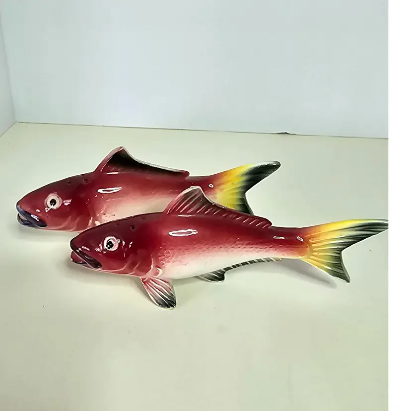 Vintage Rainbow Trout S&P Set