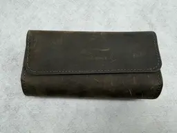 WaterField Designs Dynamic Duo Glasses Case - Chocolate Leather