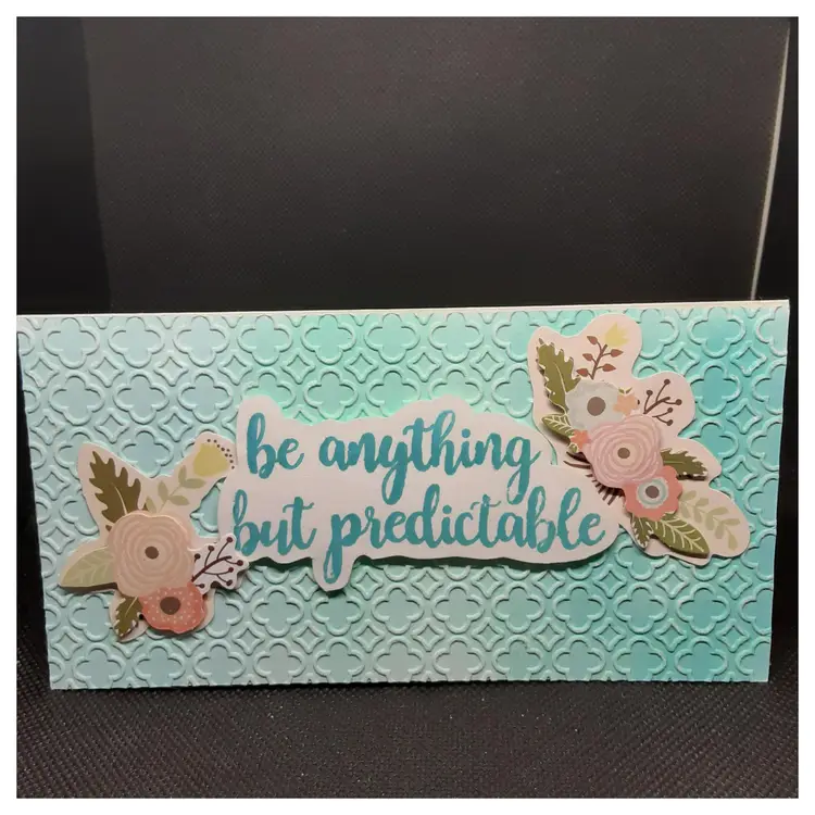 Hand Made Greeting Cards, Any Occasion, Mini Slimline