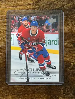 Ivan Demidov 2025-26 Upper Deck Young Guns Montreal Canadiens.