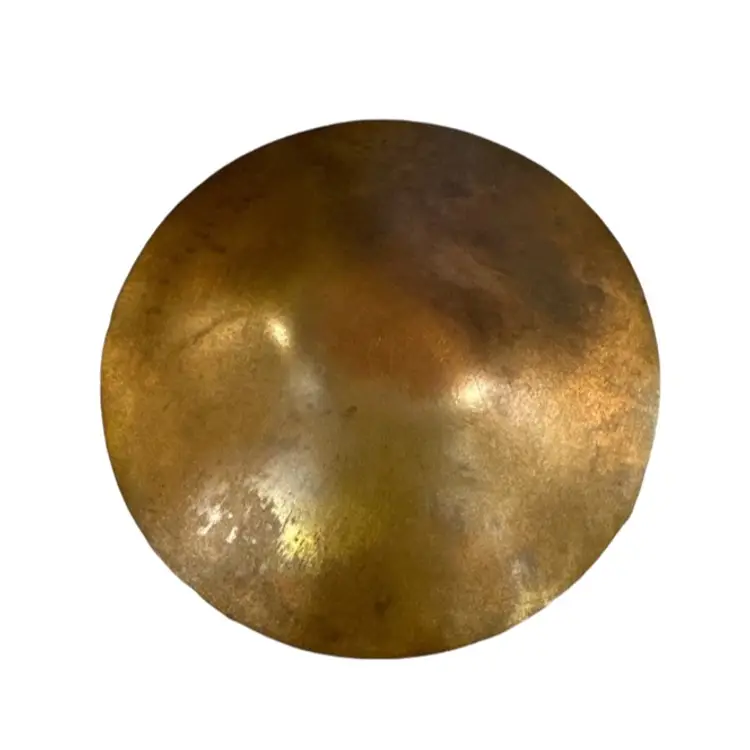 VTG Enamel on Copper Abstract Design Trinket Dish Plate MCM 4”