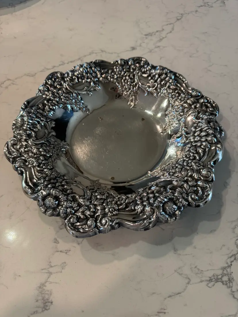 Silver plate Fruit Bowl