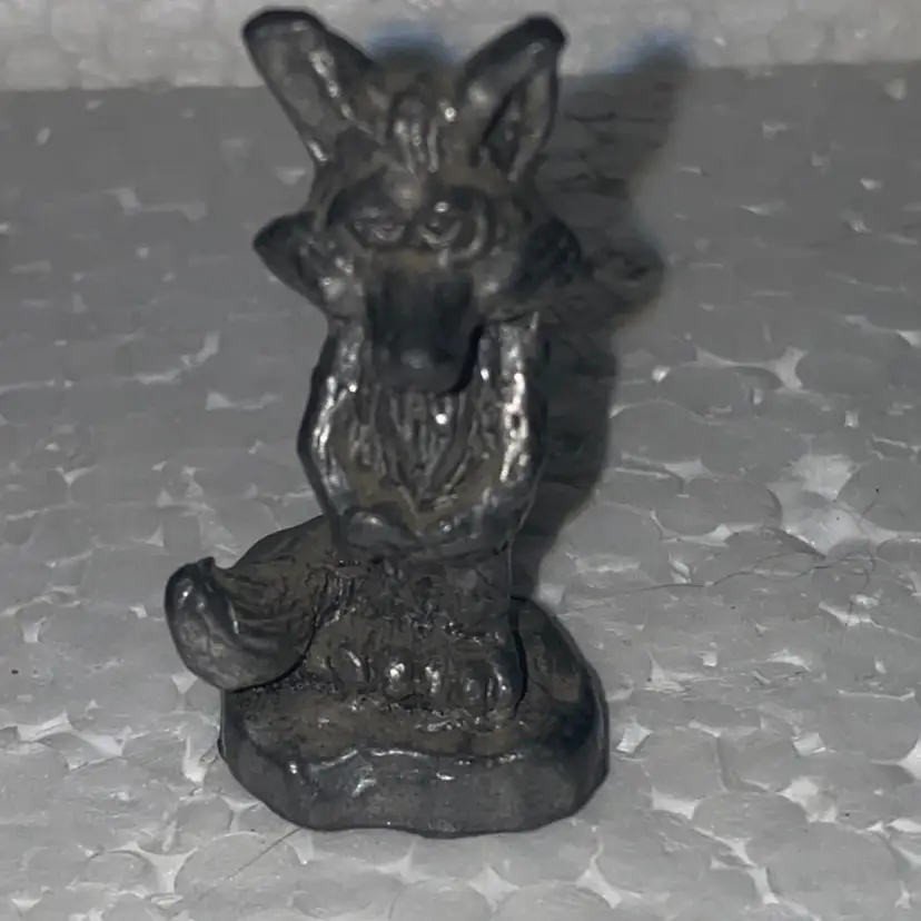#18 -  Vintage Michael Ricker Pewter Miniature Figurine