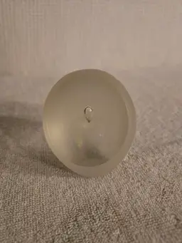 R W Stephan Hand Blown Solid Glass Paperweight