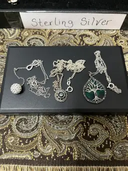 Sterling Silver Necklace Pick One For $20