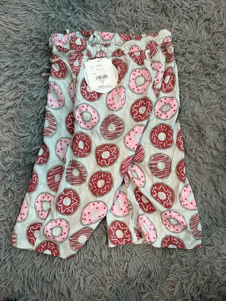 Doughnut themed pajama pants from Japan