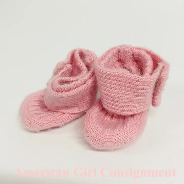 American Girl Doll Pink Booties MyAG (A19-25)