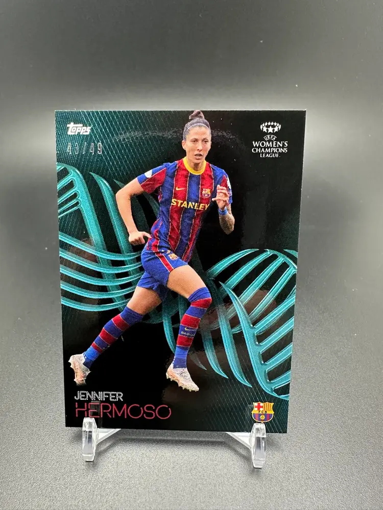 2020-2021 Topps Champions League Knockout Women Jennifer Hermoso /49