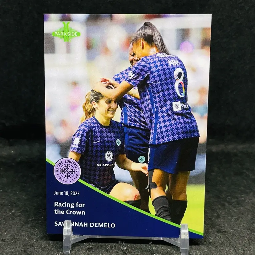 Savannah Demelo Soccer Card /446 2023 Parkside Pronto