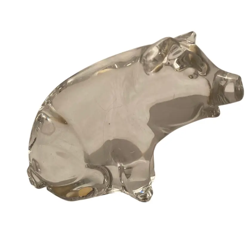 Princess House 25% Lead Crystal Pig