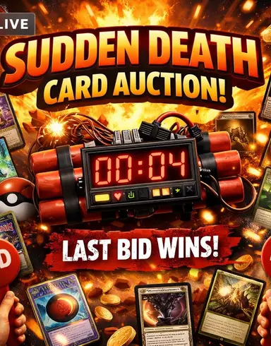 $2 SUDDEN DEATH TCG AND CCG AUCTION ALL BID ARE FINAL HAPPPY BIDDING 