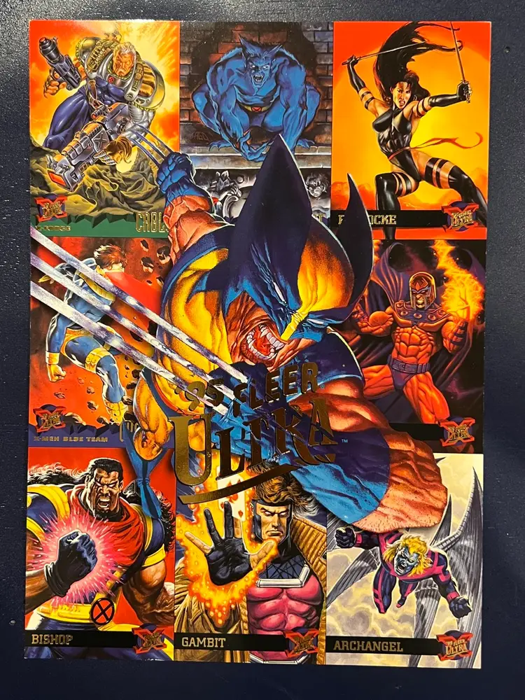 Marvel Fleer '95 FLEER ULTRA X-MEN PROMO CARD (1995)