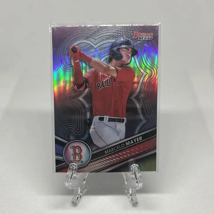 Marcelo Mayer 2022 Bowman's Best  Boston Red Sox Refractor