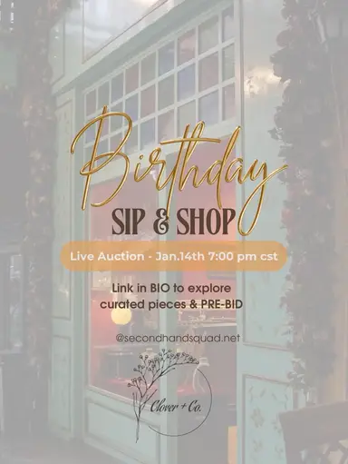 Sip & Shop - Birthday Edition