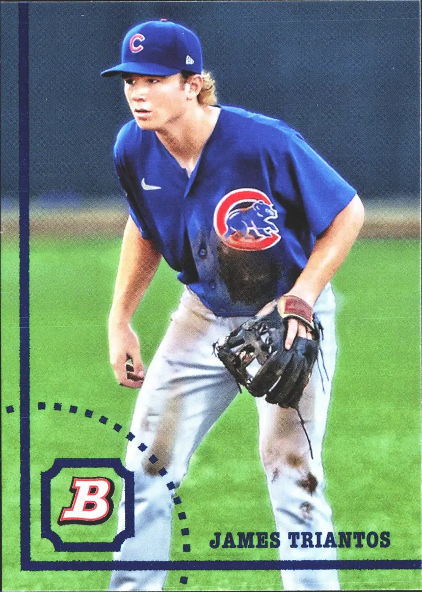 James Triantos - 2022 Bowman Heritage Prospects #BHP-8