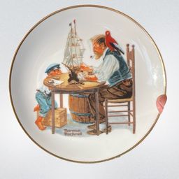 For a good boy by Norman Rockwell