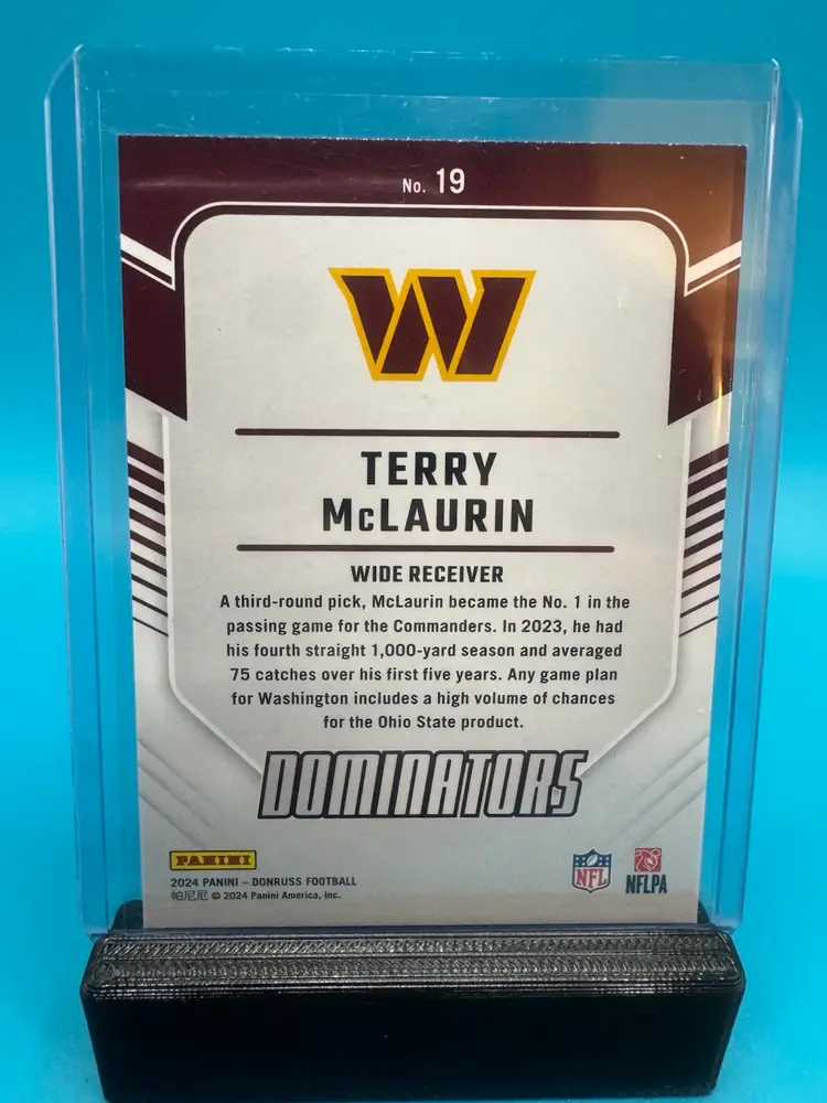 Terry McLaurin Donruss Dominators Washington Commanders