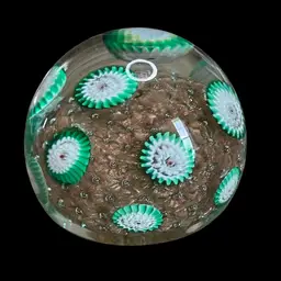 Murano Glass Fratelli Toso Paperweight 1961