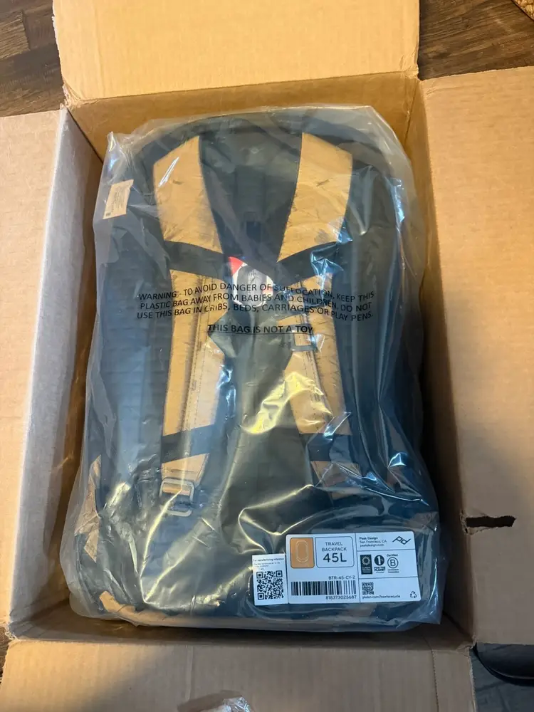 Peak Design Travel Backpack - 45L