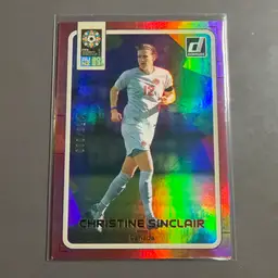 Christine Sinclair Women’s World Cup Soccer - 2023 Donruss FIFA - Canada National Team - 256/299