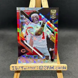 Justin Fields 2021 Donruss Elite Image Variation /399 New York Jets