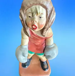 Hard To Find “If America Was A Boxer” WWII Made In Japan