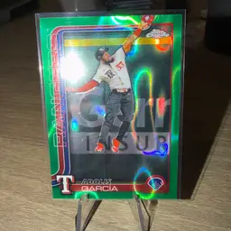 2025 Topps Chrome Adolis Garcia Green Lava /99