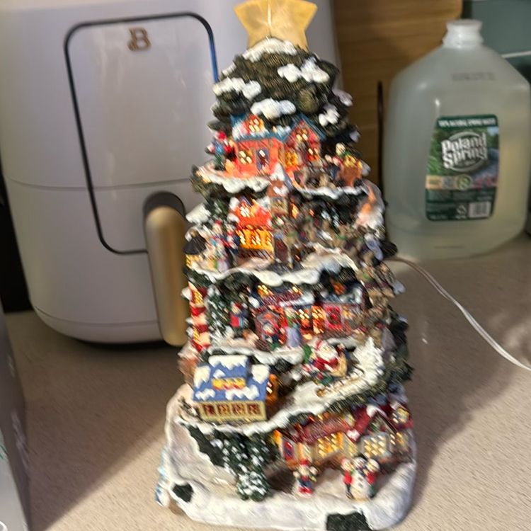 Vintage Light Up Electrical Christmas Tree