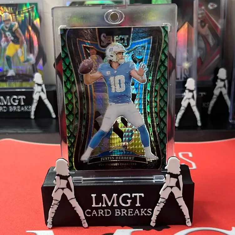 2024 Panini Select Justin Herbert Dragon Scale 54/81