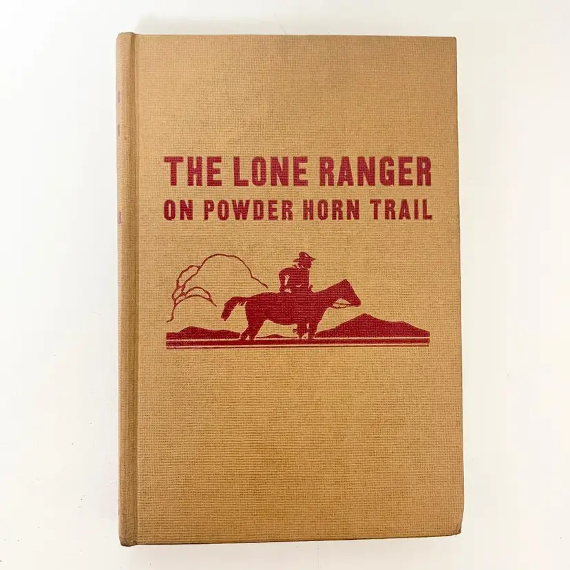 The Lone Ranger On Powder Horn Trail Fran Striker American Old Western Book