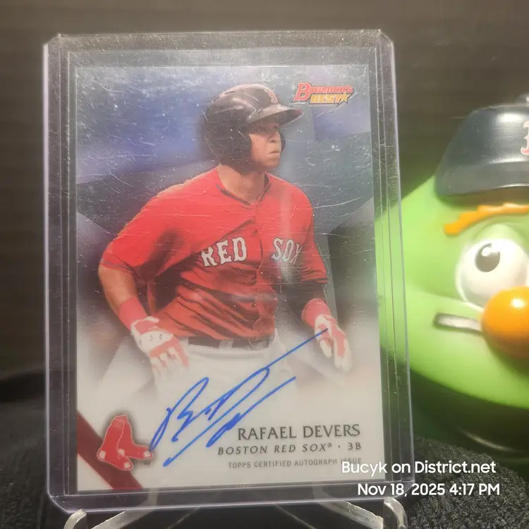 2015 Bowman's Best Auto - Rafael Devers Boston Red Sox