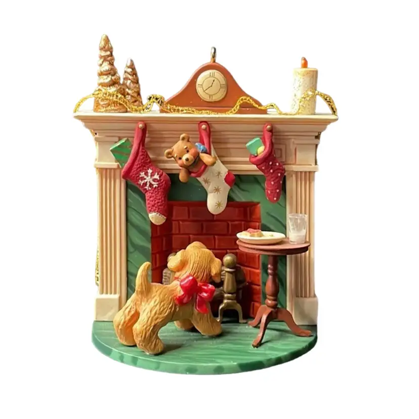 Hallmark A Puppy for Christmas Hanging Ornament Dog Hound w/Box Holiday Decor