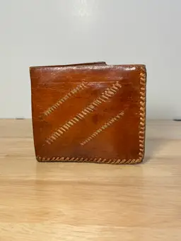 Vintage 70s Vibe Leather Wallet