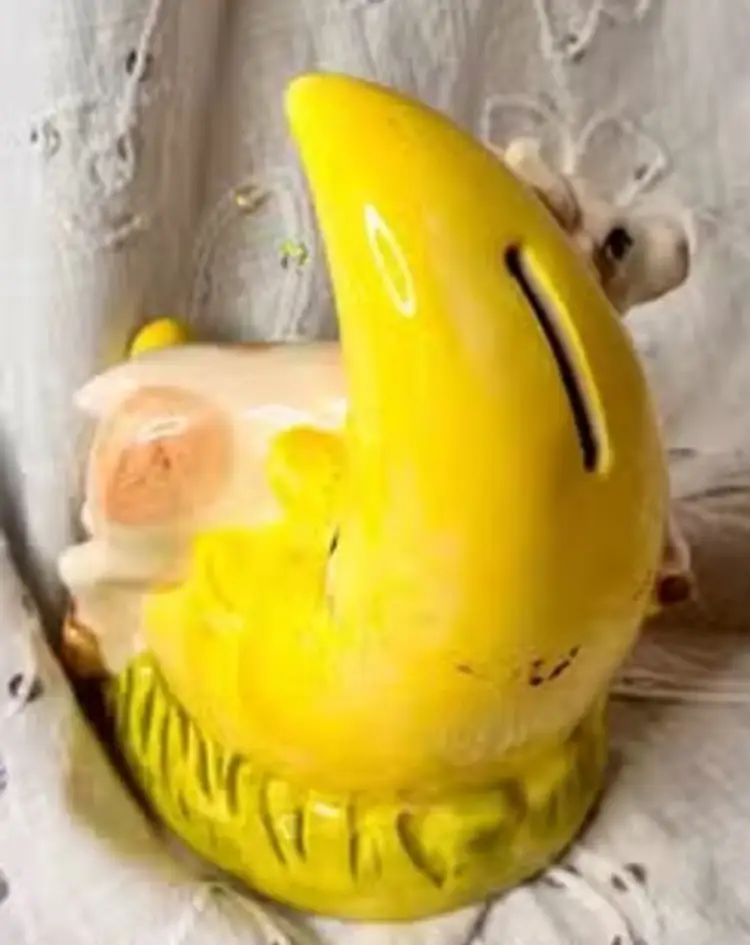 Vintage 1983 “Once Upon a Time” Quon Quon “Hey Diddle Diddle”Bank