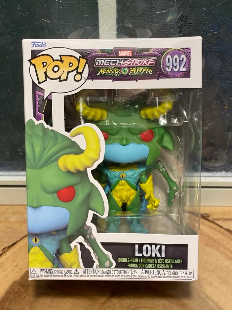 NIB Funko Pop! Marvel Monster Hunters - Loki #992