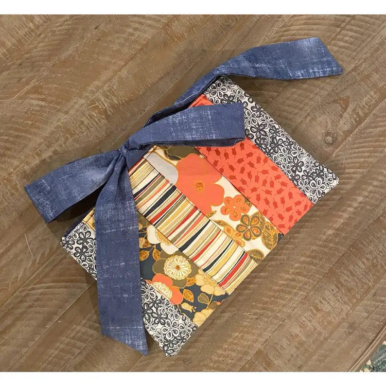 Floral Patchwork Book sleeve