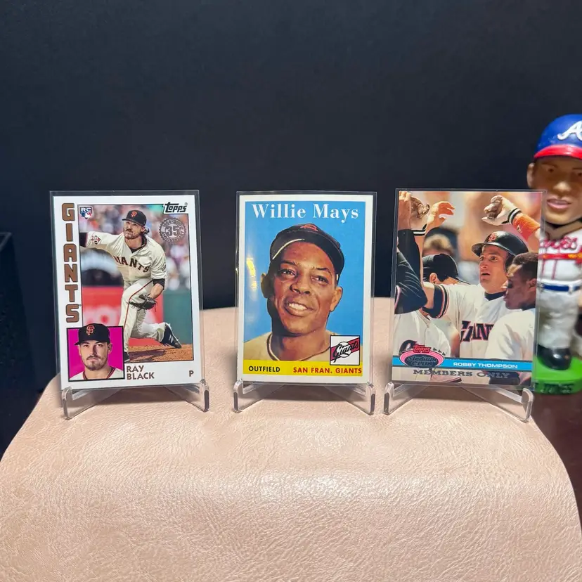 Willie Mays 2016 Topps Archives 65th Anniversary #A65-WM 6 Card SF Giants Lot