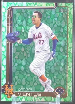 2025 Topps Series 1 Easter Egg Foil Mark Vientos, New York Mets