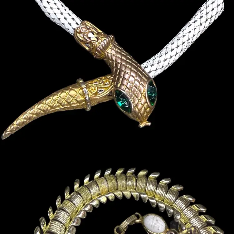 Vintage Costume Jewelry Feat. Coro, DJ Auld, ART & More Snake Curated Lot