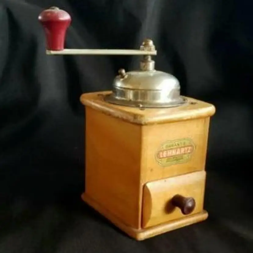 Garantie Lehnartz Coffee Mill Coffee Grinder German Vintage with Condition Issues