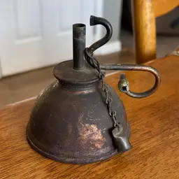 Oil Can Crusty Copper Bent Nozzle