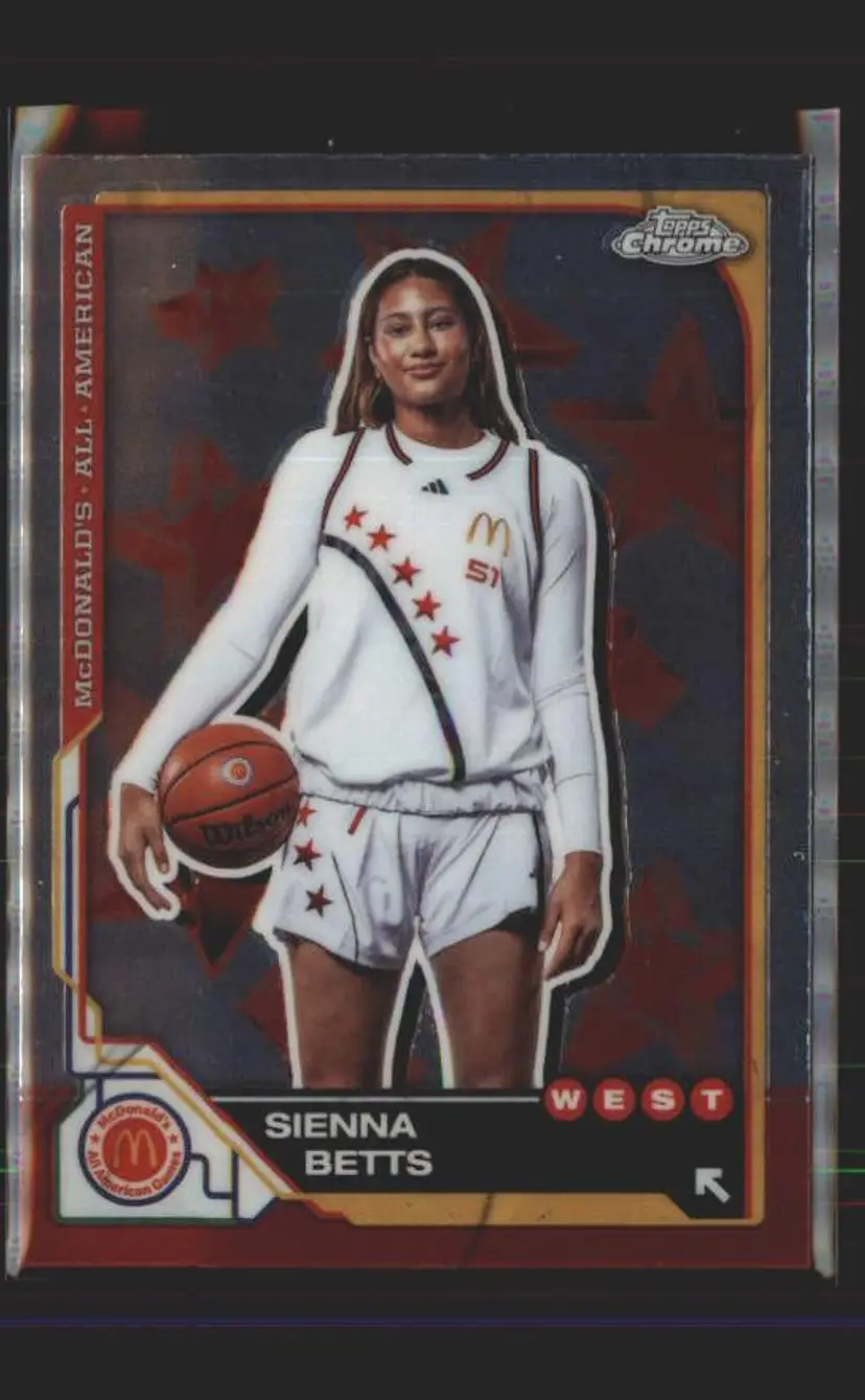 2025 Topps Chrome McDonald's All American #38 Sienna Betts - (141)