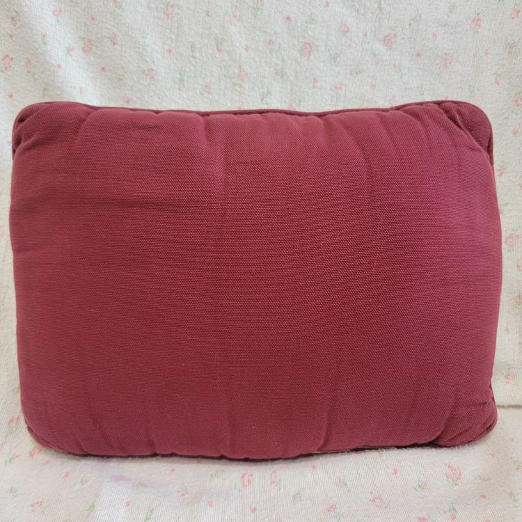 Grandchild Needlepoint Pillow Grandparents Funny Home Decor 12”x 8” Grandma Fun