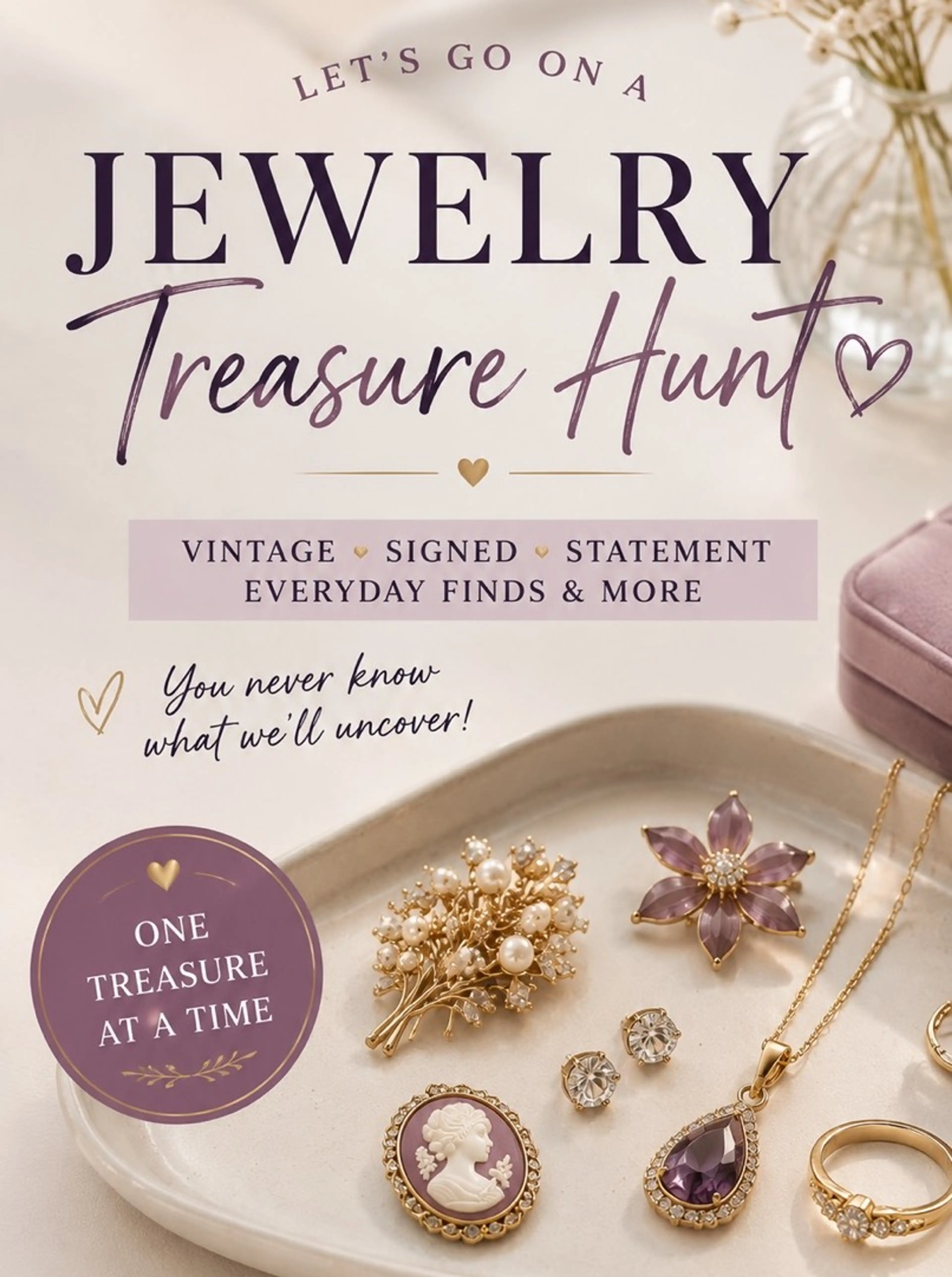 🪎Pop Up Jewelry Treasure Hunt