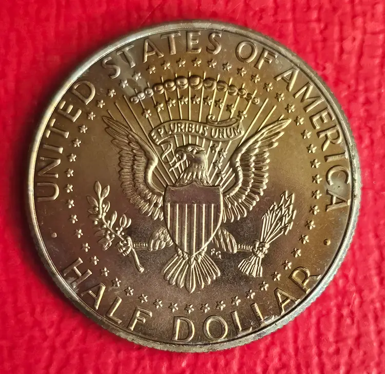 Crying in the Chapel 1965 Elvis Presley Colorized Half Dollar and Quarter