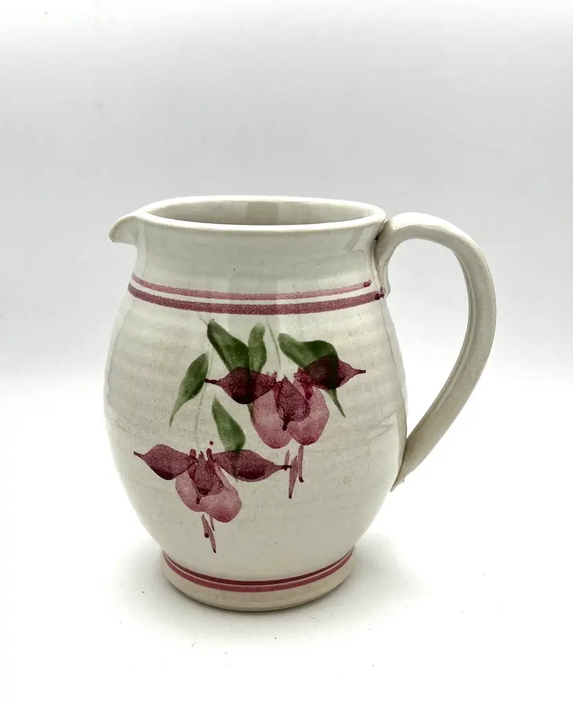 Pottery: O’Hare Stoneware Flower Pitcher