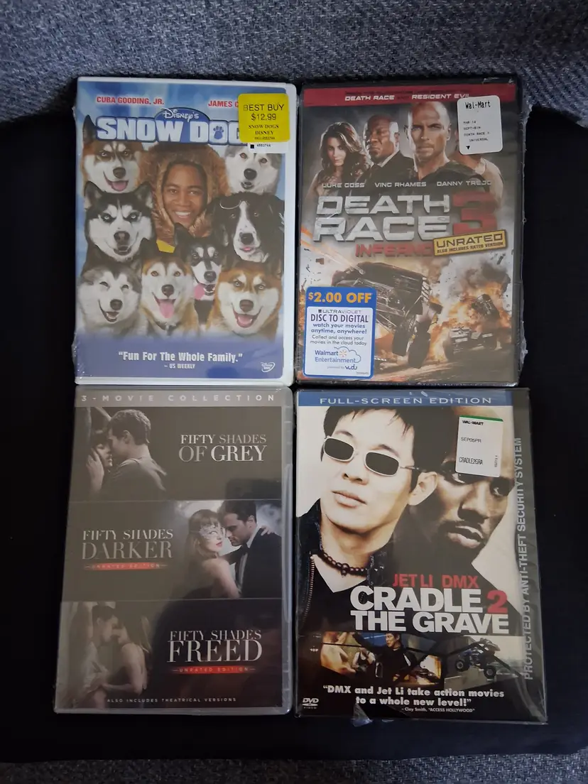 Mixed DVD Lot ~ Family, Action, and Drama Collection