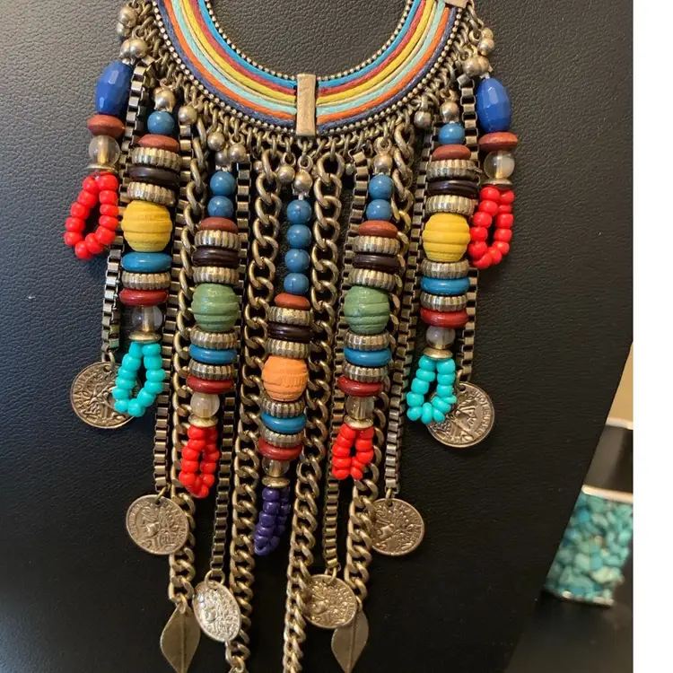 Colorful And Unique Statement Necklace
